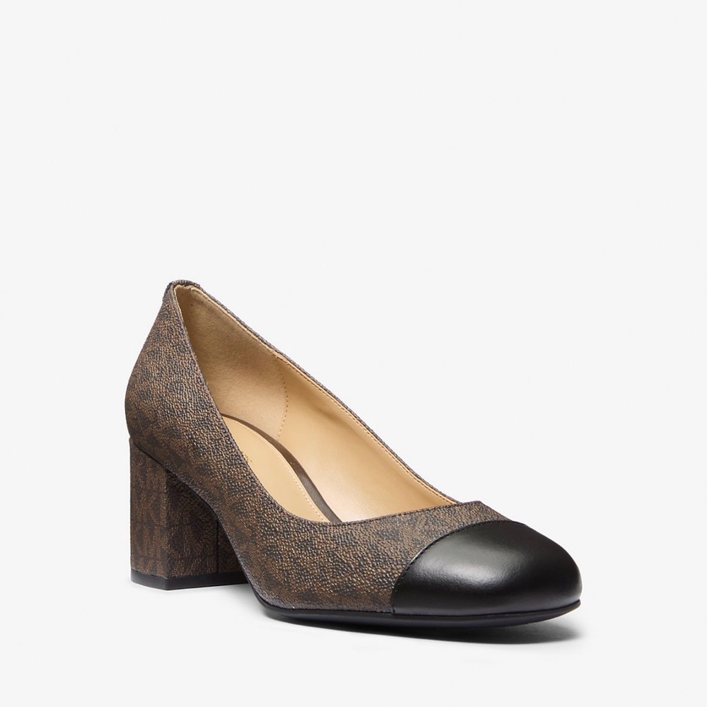 MICHAEL KORS Perla Flex Signature Logo Pump